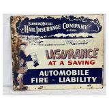 DS Farmers Mutual Hail Insurance Company Metal Sig