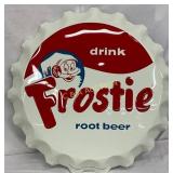 Emb. Frostie Root Beer Cap 22in, Contemporary