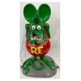 Rat Fink Cast Aluminum Store Display, 21in x 36in