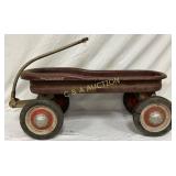 Murray Steel Pull Wagon with Red Paint and Origina