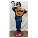 Coca-Cola Die Cut Sidewalk Contemporary Sign, 29in