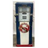 Early Bowser Gas Pump with Standard Oil Company Em