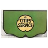 Early Cities Service Koolmotor Radiator Guard Card