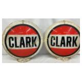 Pair 16-Inch Plastic Clark Pump Globes
