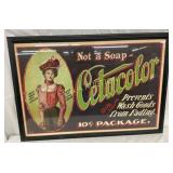 Cetacolor Acme Sign Printing Co. Frame Paper Adv