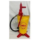 Shell-Branded Metal Oiler, 12 x 27 Inches
