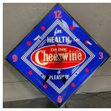 Cheerwine Lighted Clock, 20 inches
