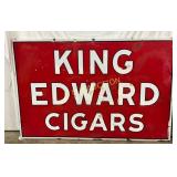 DSP King Edward Cigars Sign, 70in x 47in