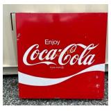 DS Coca-Cola Metal Sign, 36in x 36in
