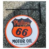 DSP Phillips 66 Motor Oil w/ Hanger, 24in.,Con