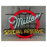 Millerï¿½s Special Reserve Neon Sign, ï¿½24ï¿½17