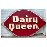 Emb.  Dairy Queen Lexan Insert Sign 116x71