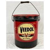 5g. Veedol Multigear Oil and Grease Can with Handl