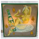 Sun Drop Golden Cola Lighted Sign, Measures 15in