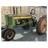John Deere Model B Early Tractor with Steel Spoked