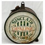 Sinclair Opaline Motor Oil 14-Inch Rocker Can with