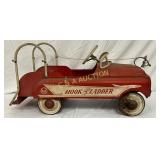 AMF Hook and Ladder Pedal Car Fire Truck with Bell