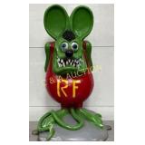 Rat Fink Store Display, Cast Aluminum, ï¿½36in x 20i