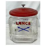 Lance Glass Store Jar with Lid, 6ï¿½7