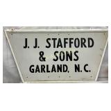 J.J. Stafford & Sons, Garland, N.C. Sign
