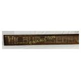 ï¿½Wilbur Osbornï¿½ Wooden SS Trade Sign, 96in by 13in