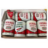 Texaco 1qt. Oil Cans Motor Oil/ Aircraft