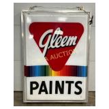 Gleem Paints Lexan Sign with Aluminum Frame, 36in