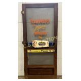 Rainbo Bread Door with Pepsi and 7UP Push Bars, 82
