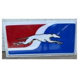 Greyhound Lexan Insert Sign, 72x36