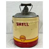 Early Shell 5g. Petroleum Can with Logo and Handle