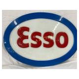 Emb. Esso Lexan Sign, 42in x 30in