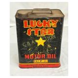 Lucky Star 2g Motor Oil Can