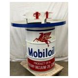 Mobil Oil Drum Oyster Shucking Table