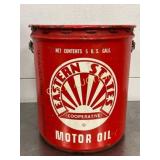 5g. Eastern States Cooperative Motor Oil Can with