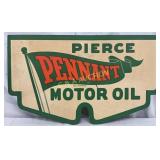 Early Pierce Pennant Motor Oil Cardboard Radiator