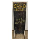 ï¿½Gold Soapï¿½ and ï¿½Trade Soapï¿½ Lettering, Painted DS