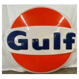 6ft. Emb. Lexan Gulf Sign
