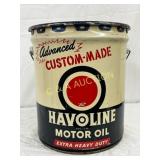 Early 5g. Havoline Motor Oil Can with Custom-Made