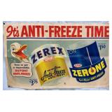 Du Pont Zerex and Zerone Anti-Freeze Banner, 42ï¿½26