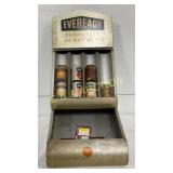 Eveready Metal Store Display Shelf for Flashlights