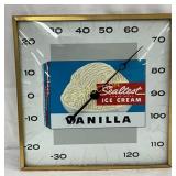 Sealtest Ice Cream Glass Face Thermometer, Pam Clo