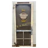 Early Merita Bread Screen Door w/Graphics, Measure