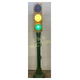 Traffic Stoplight on Cast Base, 11in x 95in