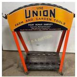 Union Farm and Garden Tools Metal Display for Broo