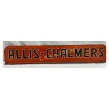 Allis-Chalmers Metal Sign, 24 x 4 Inches