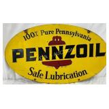 DS Pennzoil Metal Sign, 31ï¿½18 Inches