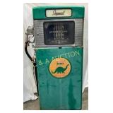Wayne Model 605 Gas Pump with Imperial and Sinclai