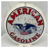 American Gasoline Globe with Eagle, 15in.