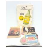 Vintage Cardboard and Paper Advertisements