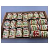 Store Display Tin Cans Featuring L.J. Callanan's S